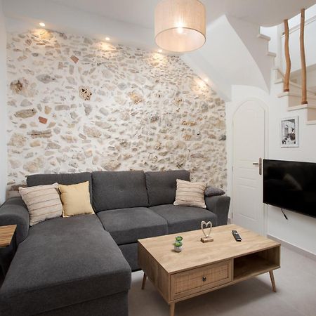 Vila Mouse House With Sea View And Mini Pool Platanés Exteriér fotografie