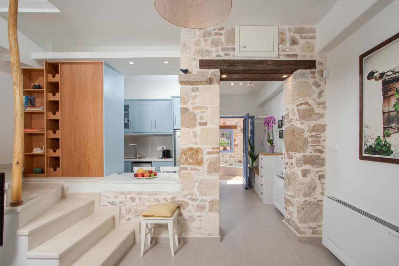 Vila Mouse House With Sea View And Mini Pool Platanés Exteriér fotografie