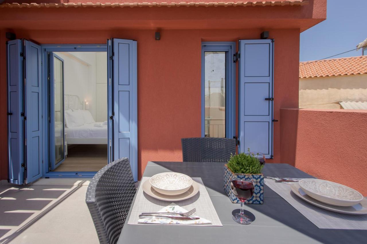 Vila Mouse House With Sea View And Mini Pool Platanés Exteriér fotografie