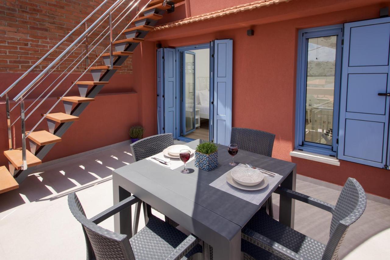 Vila Mouse House With Sea View And Mini Pool Platanés Exteriér fotografie